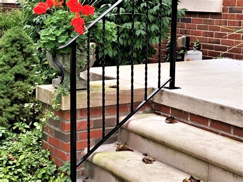 Porch Rail Twisted Pickets Great Lakes Metal Fabrication