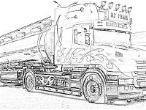 Dessin De Camion Scania Le Scania Elytrans Line Blog De Drawing Truck My XXX Hot Girl