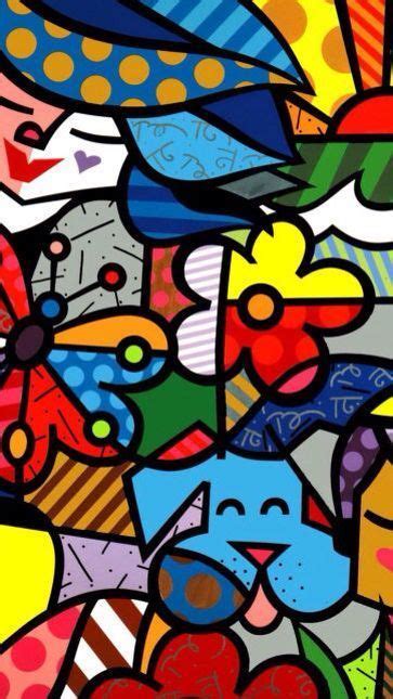 Romero Britto Alphabet Lettering Lettering Alphabet Britto Art Romero Britto Art Art