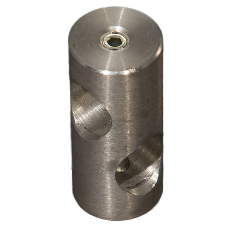 Closed Lab Rod Connector Stainless Steel Lee Engineering
