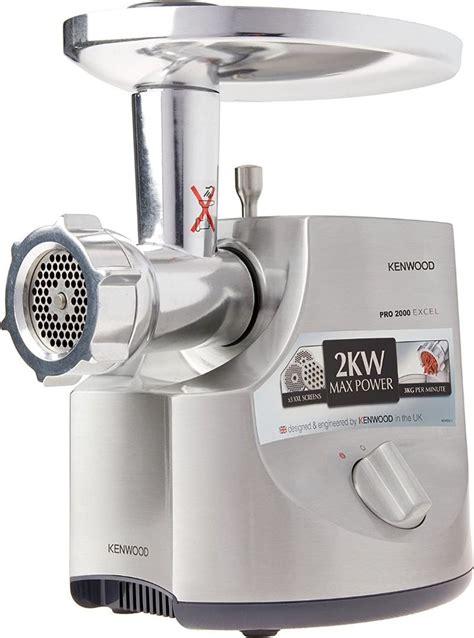 Kenwood 2000w Meat Grinder Mg700 Electric Mincer And Sausage