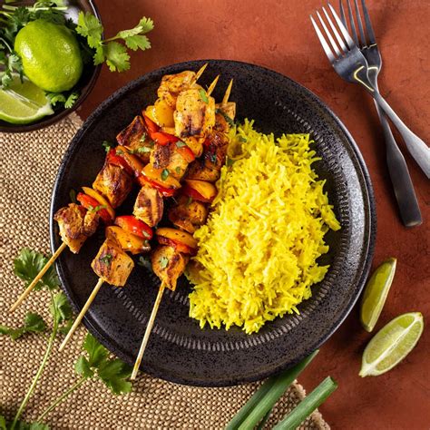 As simple as this meal looks, it contains. Coconut and Turmeric Basmati Rice with Red Curry Chicken ...