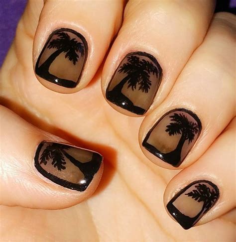 palm tree nail art designs 2017 style you 7