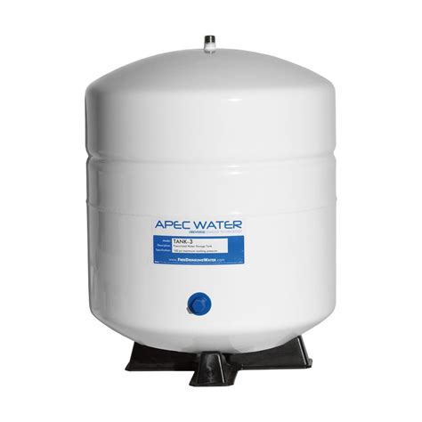 Water Storage Tank 3 Gal Pre Pressurized Residential Reverse Osmosis