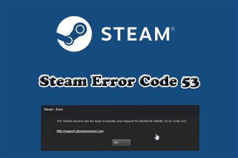 How To Fix The Steam Error Code 53 Here Are 11 Methods