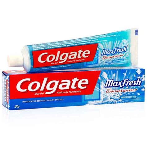 Tooth Paste Colgate Maxfresh Blue Gel Toothpaste 150gm Shop Online In