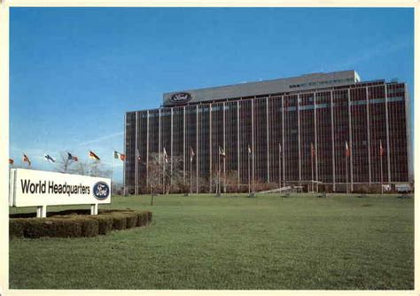 Ford Motor Company World Headquarters Dearborn Mi