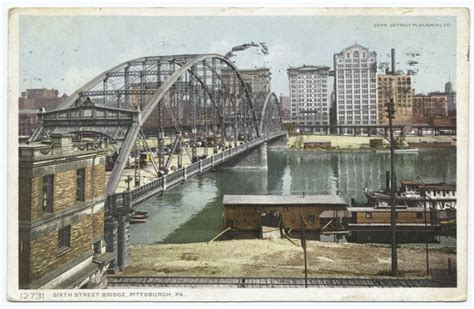 Sixth Street Bridge Pittsburgh Pa Nypl Digital Collections