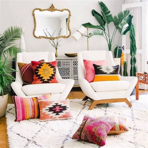 50 Perfectly Bohemian Living Room Design Ideas Sweetyhomee Eclectic