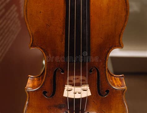 Viola Antonio Stradivary Cremona Italy 1715 Editorial Stock Photo