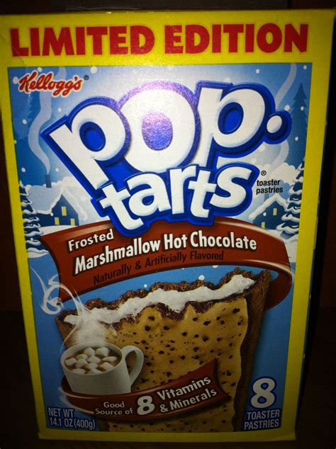 kellogg s pop tarts frosted marshmallow hot chocolate toaster pastries pop tart flavors pop