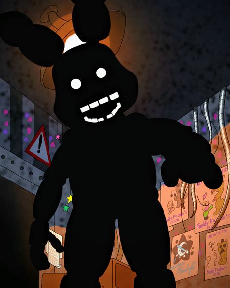 Shadow Bonnie fnaf 2 office by LunariMoonlightOwO on DeviantArt
