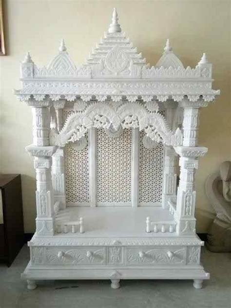 8 Images Marble Pooja Mandir Designs For Home And View Alqu Blog