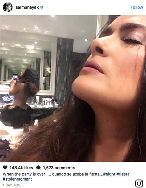 Salma Hayek Gets Wet And Wild As She Flaunts Figure In Seriously
