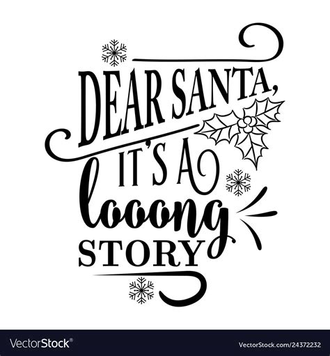 Funny Christmas Quote Royalty Free Vector Image