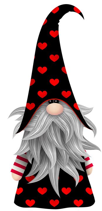 Valentine Card Design: Clipart Png Valentine Gnome Clipart png image