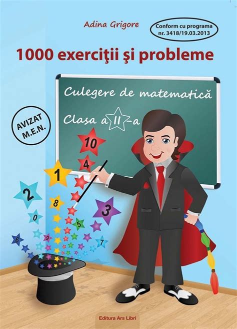 1000 Exerciții și Probleme Clasa A Ii A Culegere De Matematică