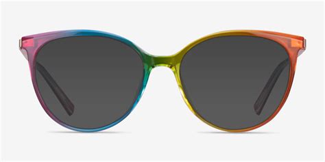 Positivity Cat Eye Rainbow Glasses For Women Eyebuydirect
