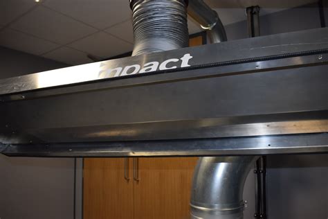 Fume Extraction Extra Large Pivotal Hood Le Impact Technical Services