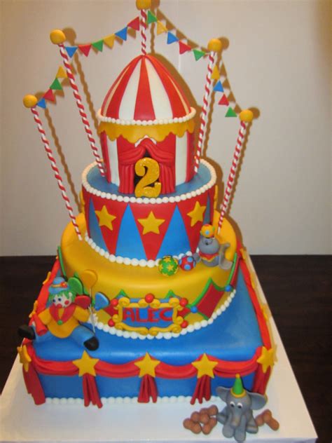 Check out our circus cake decor selection for the very best in unique or custom, handmade pieces from our party décor shops. Carnival Circus Birthday - CakeCentral.com