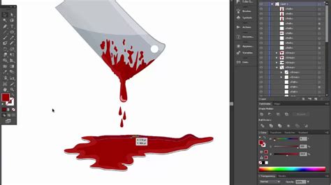 Как рисовать кровь туториал 98 фото