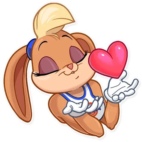 Disfruta de los stickers de bugs bunny diciendo no y dale humor a tus conversaciones, dale pausa y cortes a las conversaciones. Lola Bunny WhatsApp Stickers - Stickers Cloud