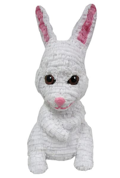 White Easter Rabbit Pinata Custom Party Pinatas