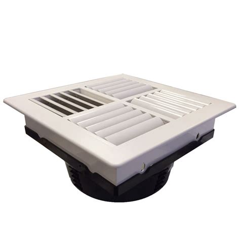 Upgrade unsightly forced air vents with a classic, rich, custom appearance that will bring subtle charm to any room in your antique recreated cast iron floor, ceiling, or wall grate for air or heat vent. Square Multi Directional Air Conditioning Vent 250mm