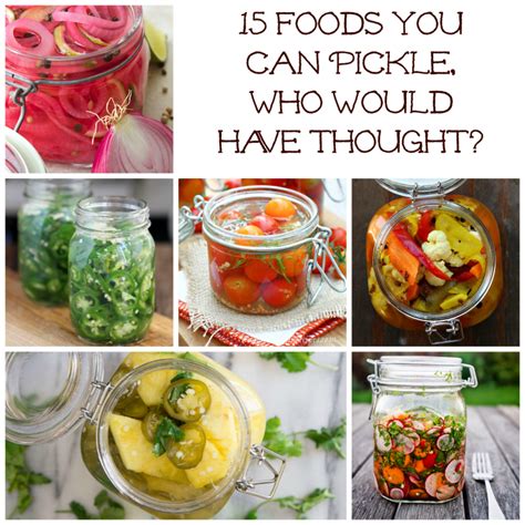 Blanch the zucchini to deactivate the enzymes which prevents it from becoming discolored and that's what i do with it most often and it's a great alternative to bananas, for a low sugar smoothie. 15 Foods you can Pickle, who would have thought? | How ...