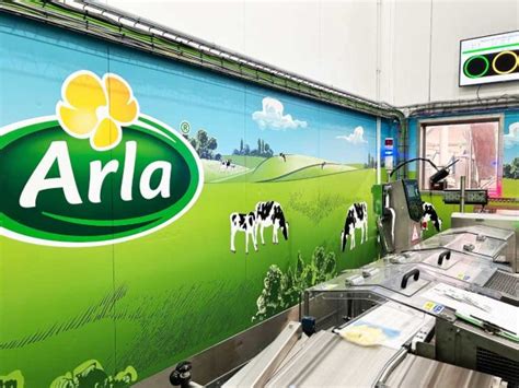 Arla Foods Oswestry Workshop Wall Mural Now Group Creative Graphic