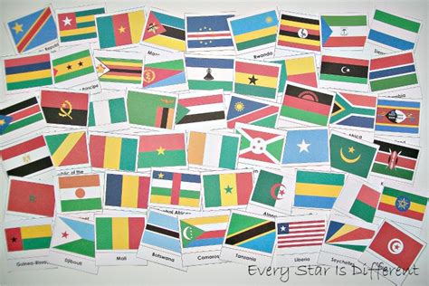 Africa Unit With Free Printables Every Star Is Different