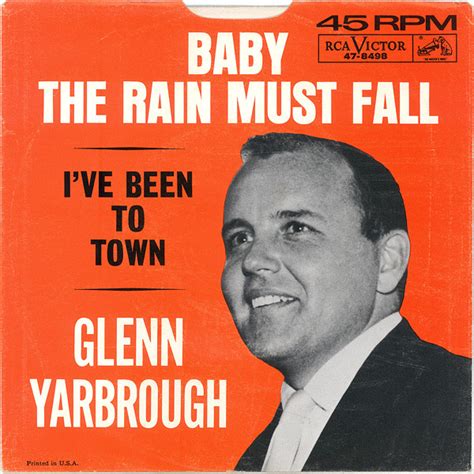 Baby The Rain Must Fall Ive Been To Town Discogs
