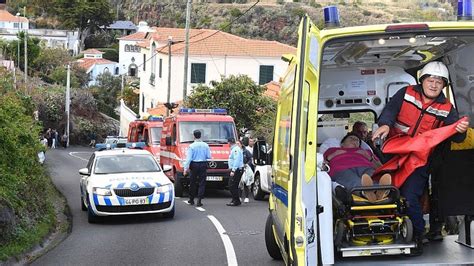 madeira crash at least 29 killed on tourist bus near caniço bbc news