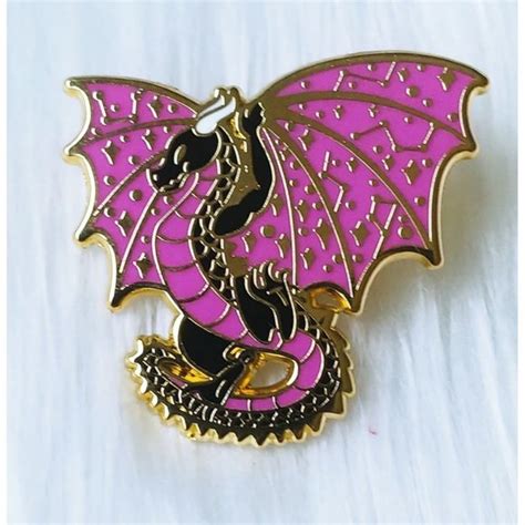 Boutique Jewelry Constellation Dragon Wyvern Hard Enamel Pin Poshmark