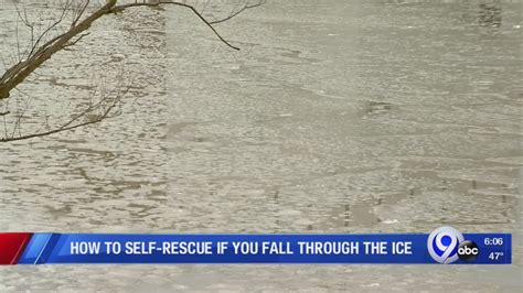 How To Self Rescue If You Fall Through The Ice Youtube