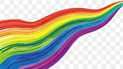 Rainbow Bridge Clipart Vector Rainbow Curved Colorful Rainbow Bridge
