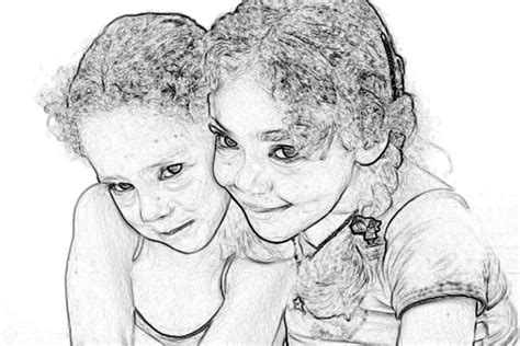 If you've never tried photo to sketch apps before, then you're in for a treat! Turn a Photo into Pencil Drawing
