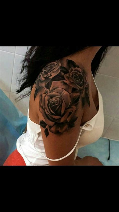 Pin By Jennifer Clark On Tatuajes Shoulder Tattoos For Women Rose