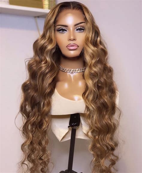 Highlight Body Wave Lace Front Wig 4450