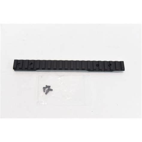 Weaver Tactical 20 Moa 1 Piece Scope Rail For Savage 110114116 Round