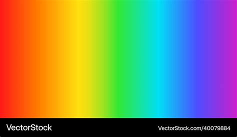 Colorful Rainbow Line Gradient Royalty Free Vector Image