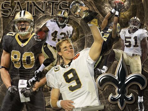 Wallpapers By Wicked Shadows New Orleans Saints Team Wallpaper