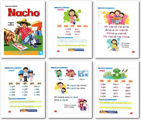 Libro Nacho Para Imprimir Silabario En Fichas Para Aprender A Leer My
