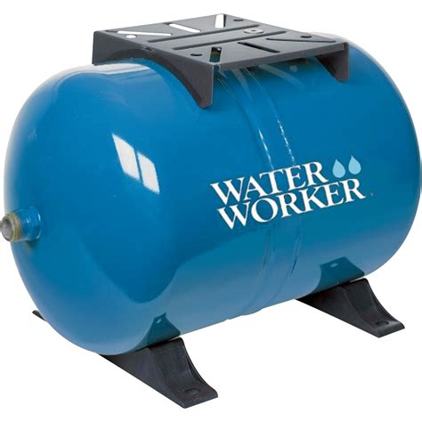 I need a water tank. Water Worker Horizontal Pre-Charged Water Tank — 20-Gallon ...