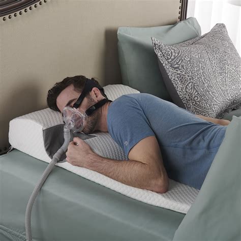 The Sleep Improving Cooling Cpap Wedge Hammacher Schlemmer