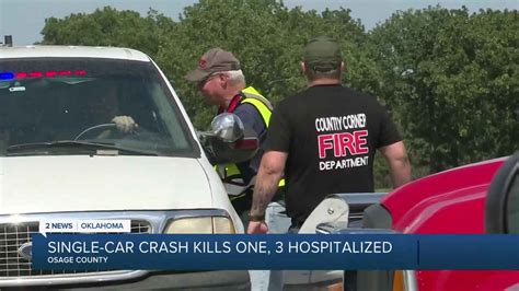 Single Car Crash Kills One 3 Hospitalized