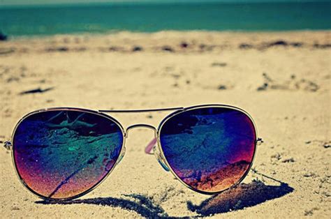 Tumblr Sunglasses And Beach