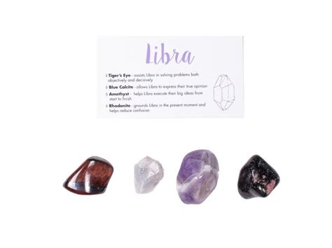 Libra Crystal Set Zodiac Crystal Set Healing Crystal Set