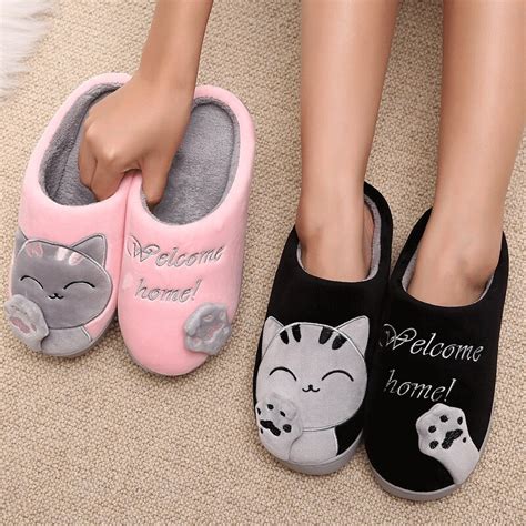 Online Buy Wholesale Cat Slippers For Adults From China Cat Slippers