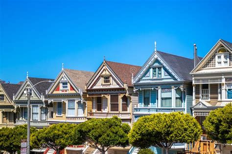 The Painted Ladies In San Francisco Editorial Stock Photo Image Of